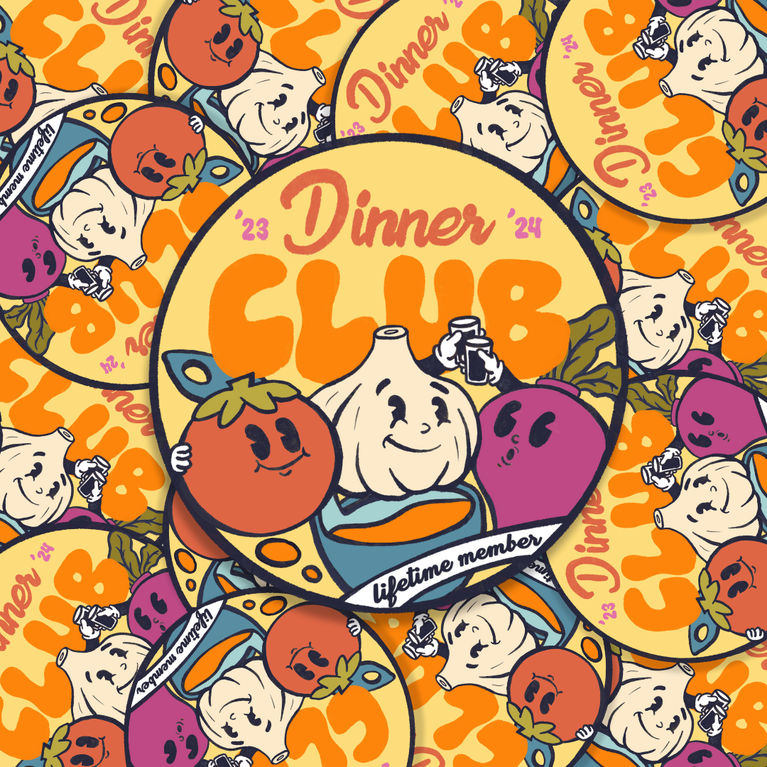 Dinner Club Sticker