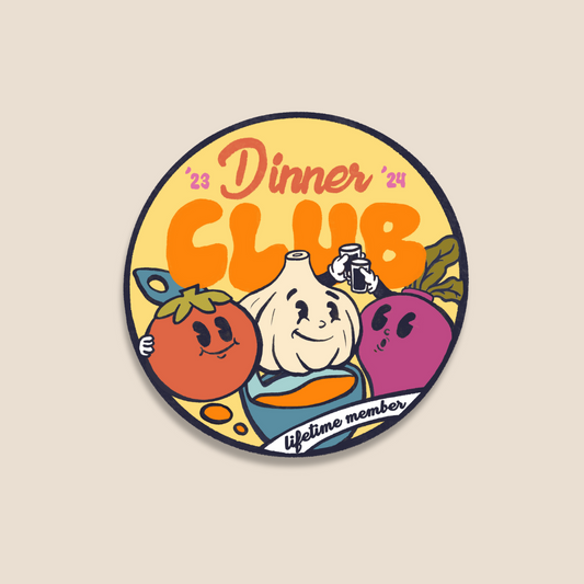 Dinner Club Sticker