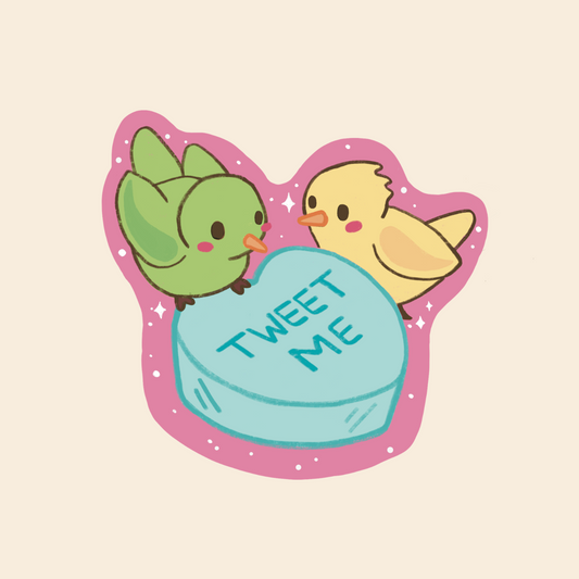 Tweet Me Sticker
