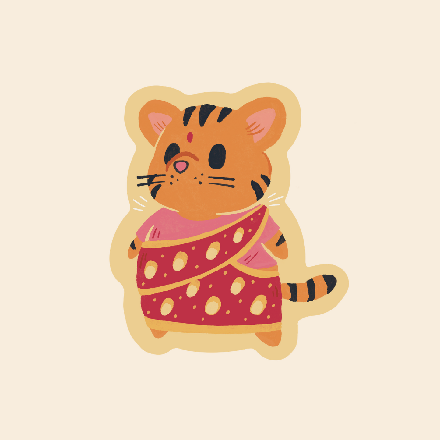 Tiger Sticker