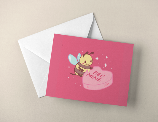 Bee Mine - Valentine's print